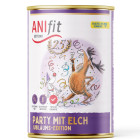 Dog Accessories Wet pet food Party with elk (Party mit Elch) 400g 6 Piece -1- Anifit