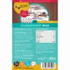 Dog Snacks Wet pet food Gourmet Game Sausage (Gourmetwurst Wild) 400g 1 Piece -2- Anifit