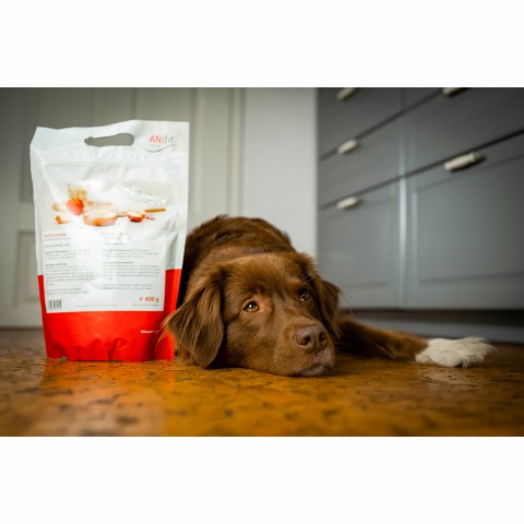 Hund B.A.R.F. Flocken Hundefutter Apfelflocke 400g 1 Stück -3- Anifit